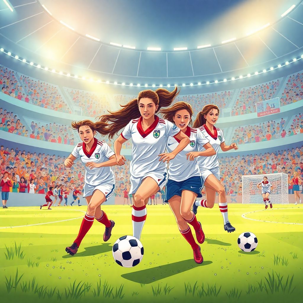 Женский футбол: рост популярности, главные звезды и отличия от мужского