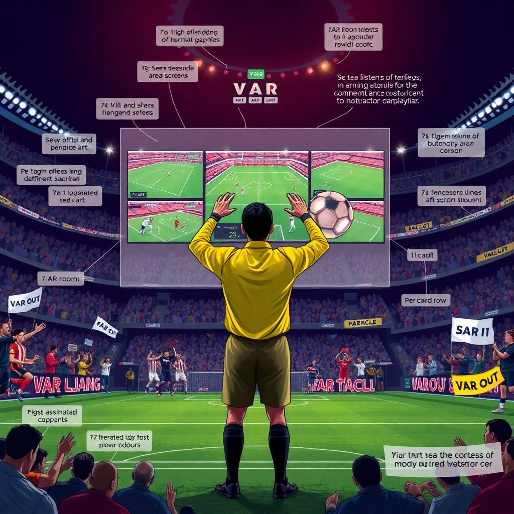 Var в футболе: меньше судейских ошибок или больше споров вокруг матчей