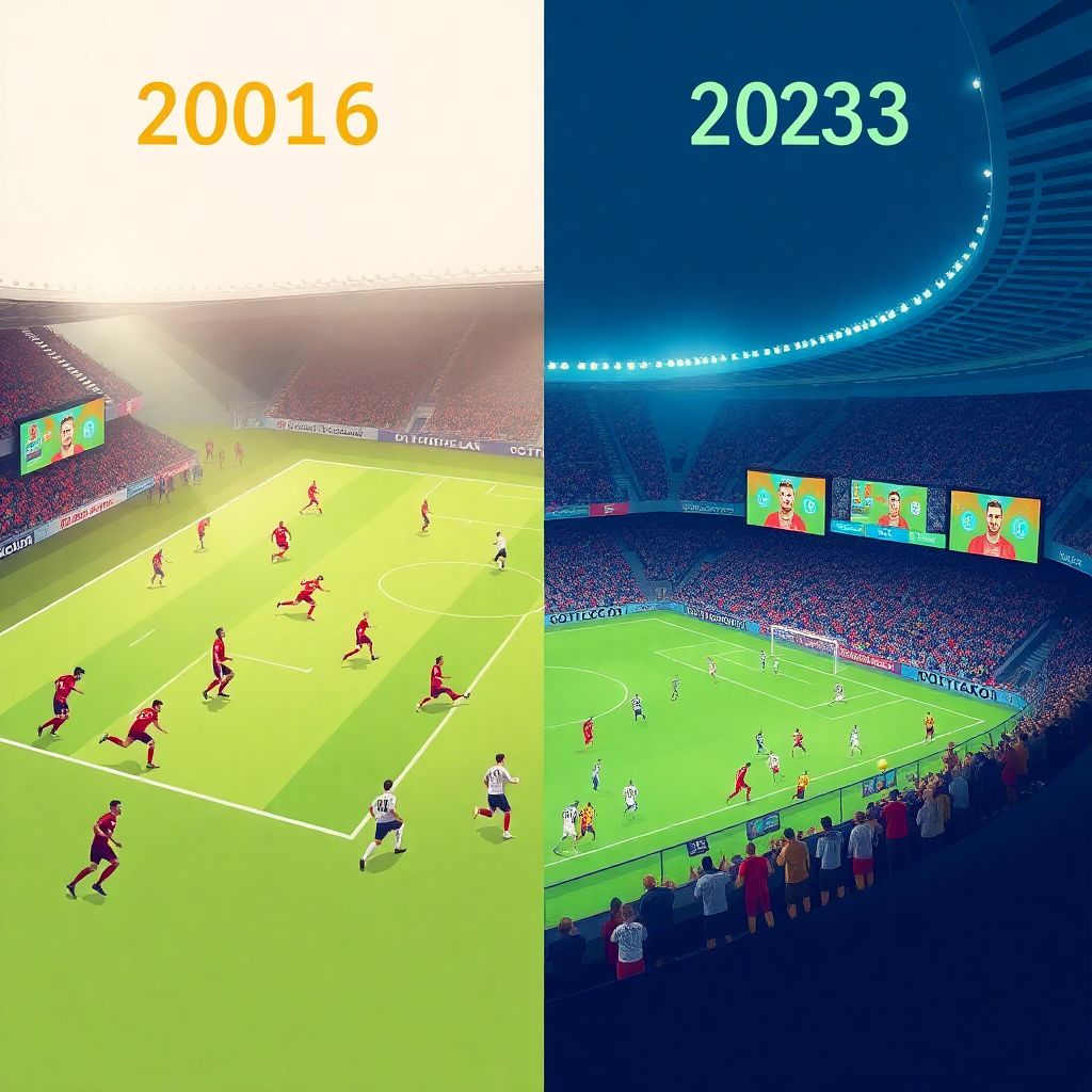 Как изменился футбол за 10 лет: тактика, технологии и деньги
