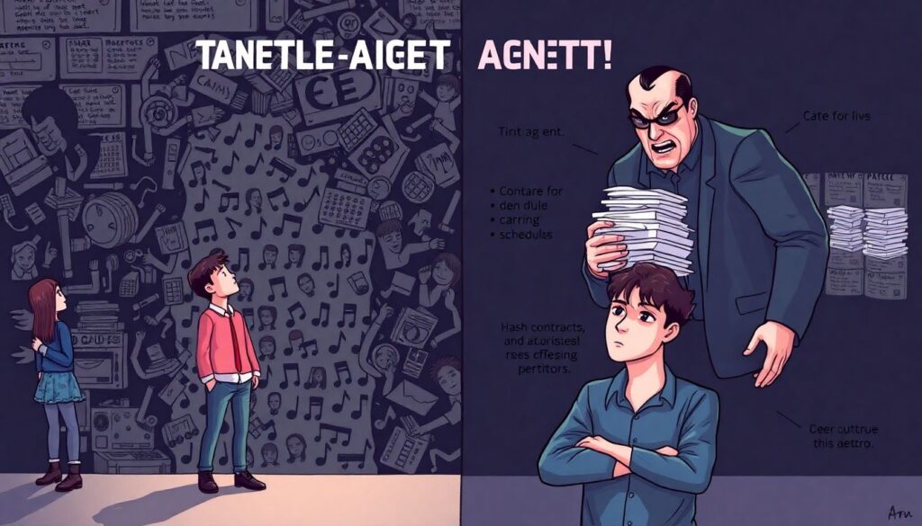 Почему молодые звезды «сгорают»: психологическое давление, агенты и соцсети - иллюстрация