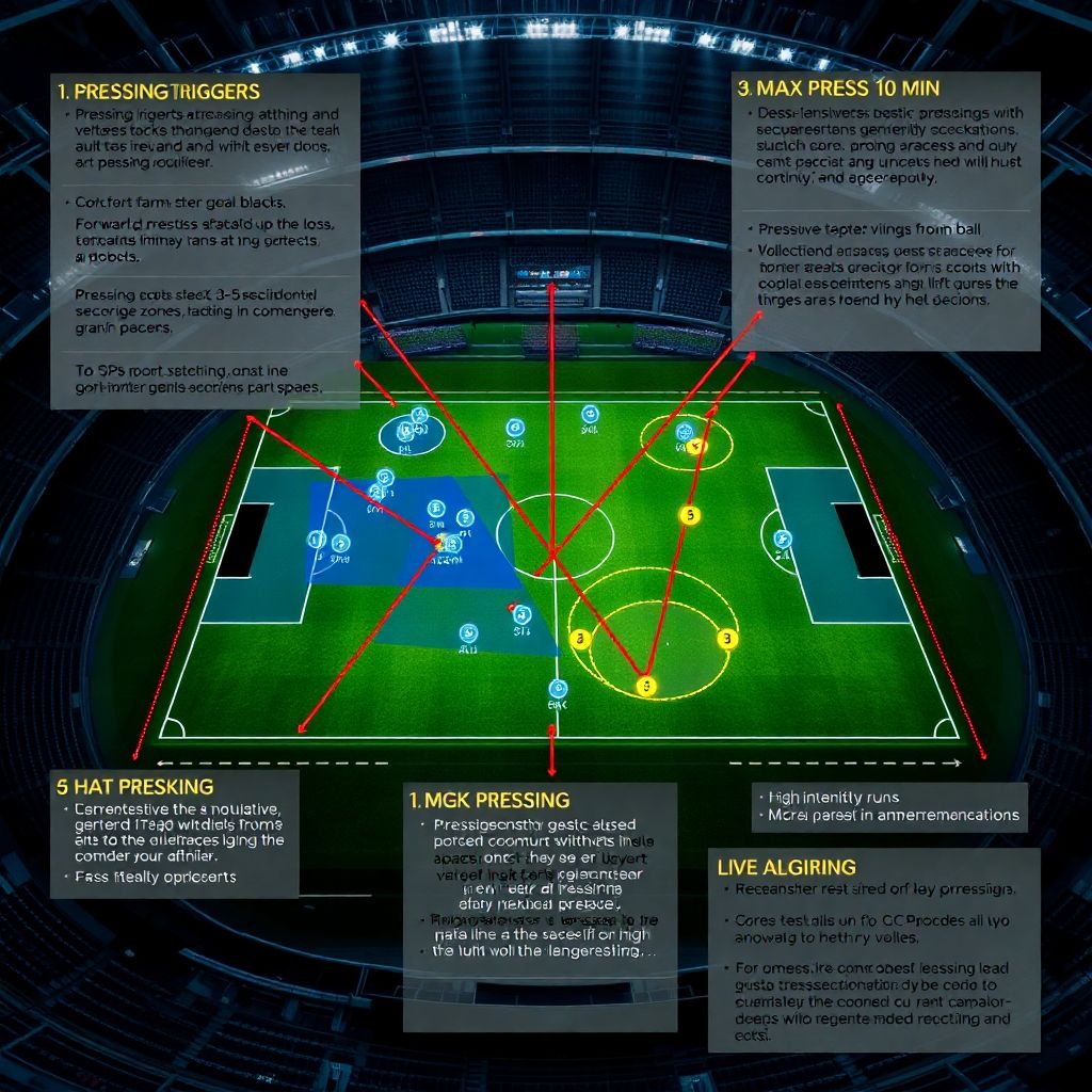 Гегенпрессинг и тактическая революция высоких прессингов в современном футболе
